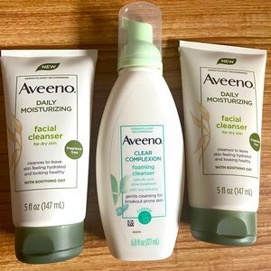 Aveeno cleansers bundle
